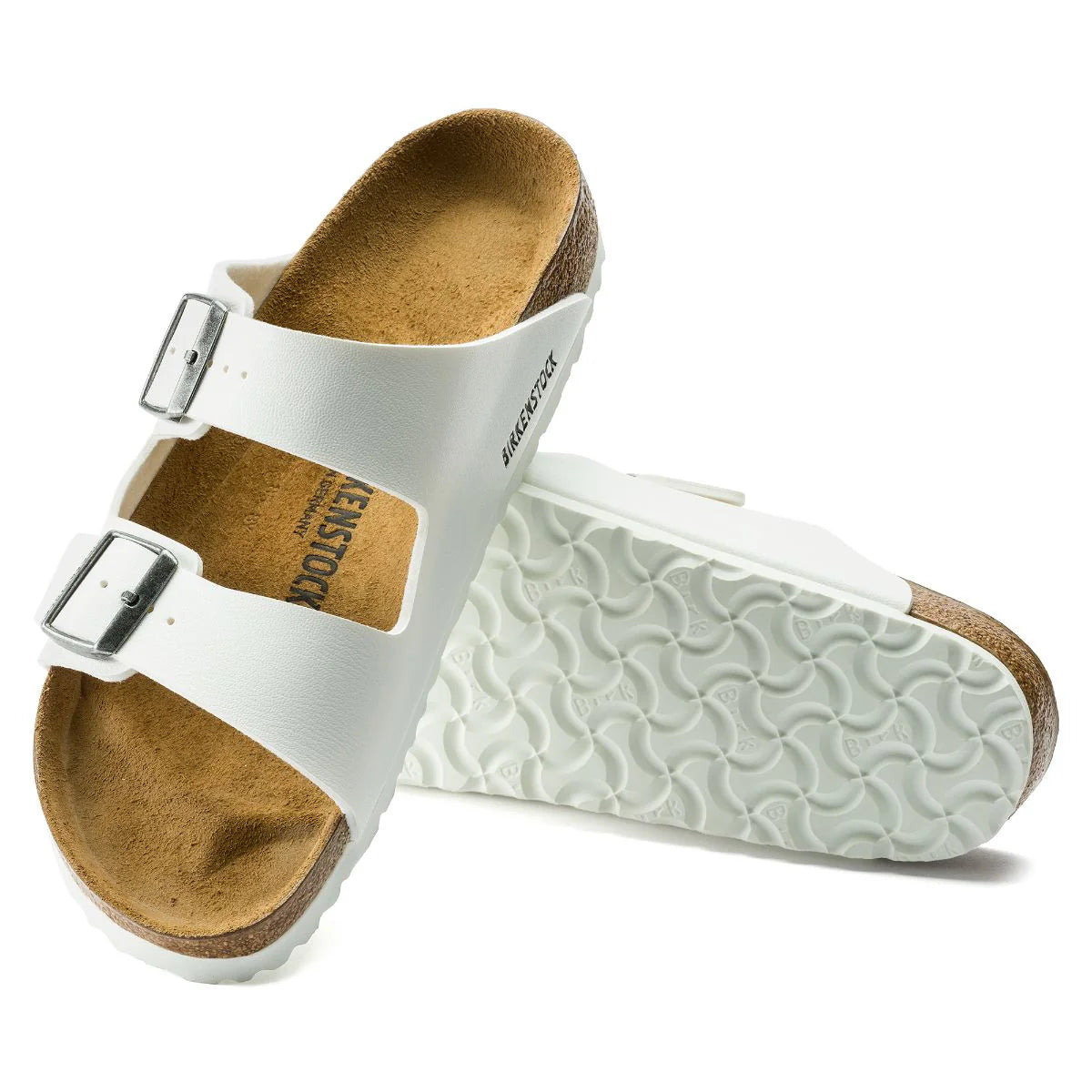 Birkenstock Arizona White Birkoflor