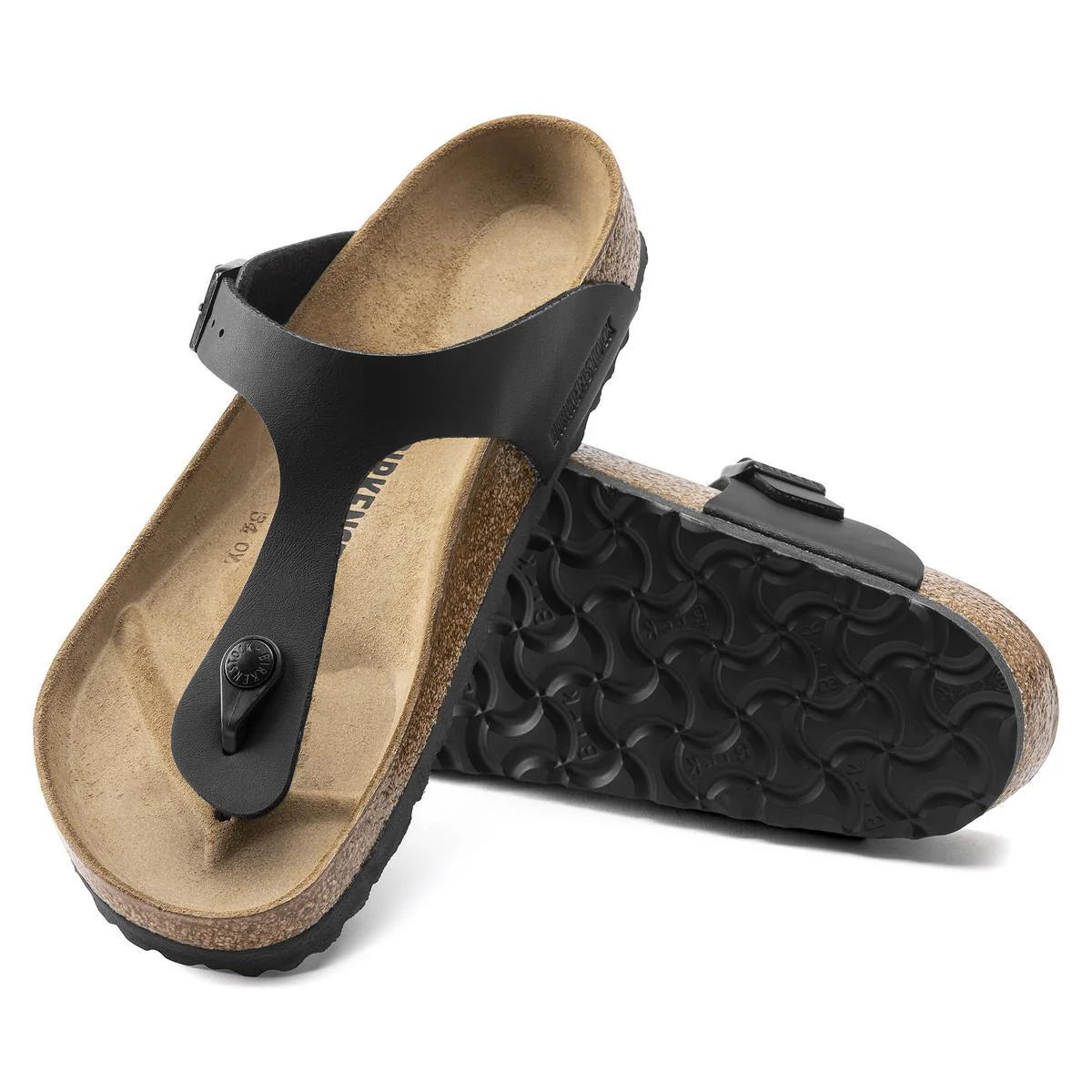 Birkenstock Gizeh Black Birkoflor