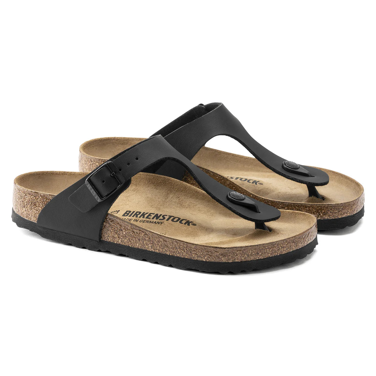 Birkenstock Gizeh Black Birkoflor