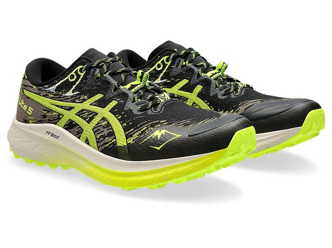 Asics Fuji Lite 5 Safety Yellow Mens