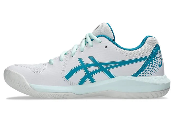 Asics Gel-Dedicate 8 White/Teal Womens