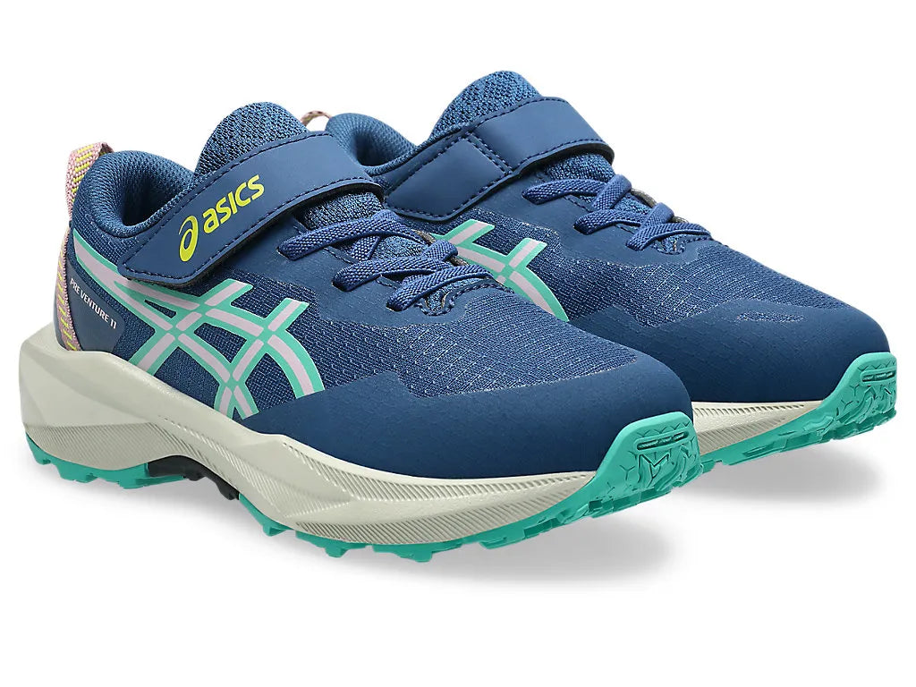 Asics Pre Venture 11 (PS) Twilight Blue / Aurora Green Kids