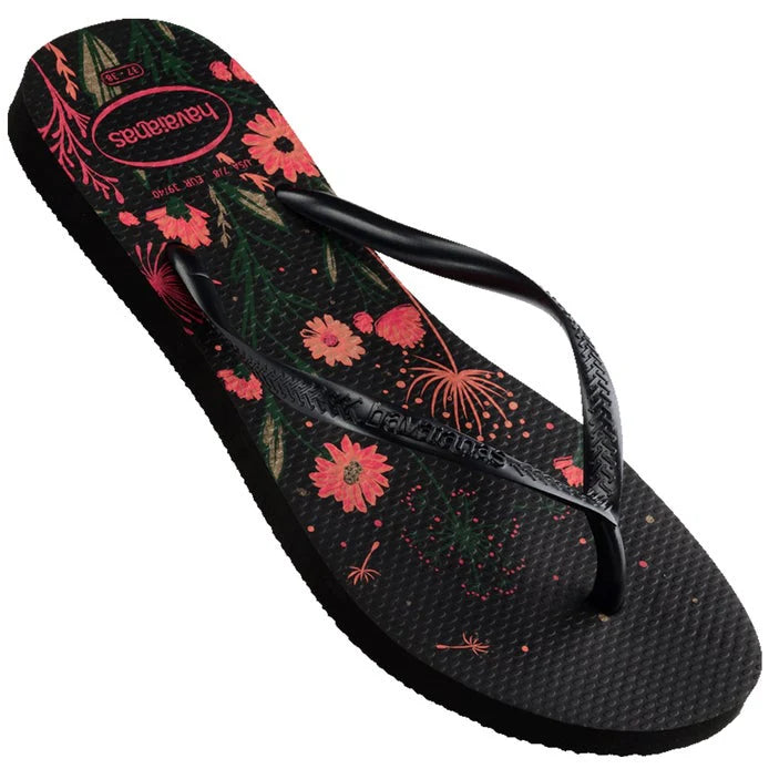 Havaianas Slim Organic Black/Pink