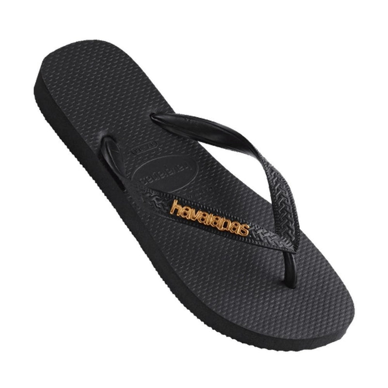 Havaianas Slim Metallic Black/Gold