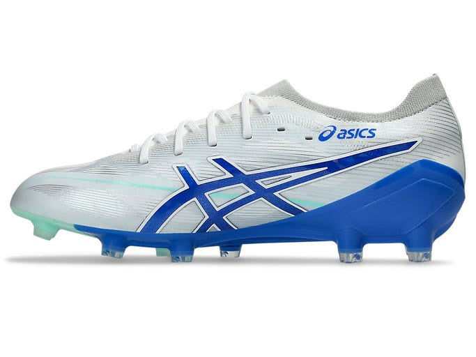 Asics Menace 5 White/Blue FG Boot