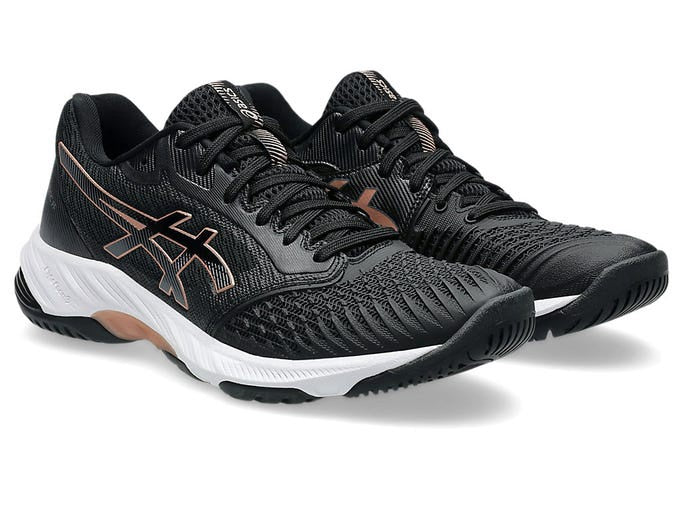 Asics Netburner Ballistic FF 3 Black/Rose Gold Womens
