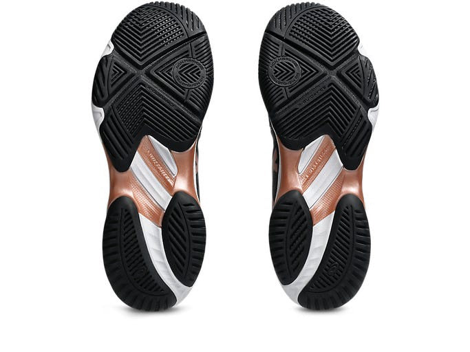 Asics Netburner Ballistic FF 3 Black/Rose Gold Womens