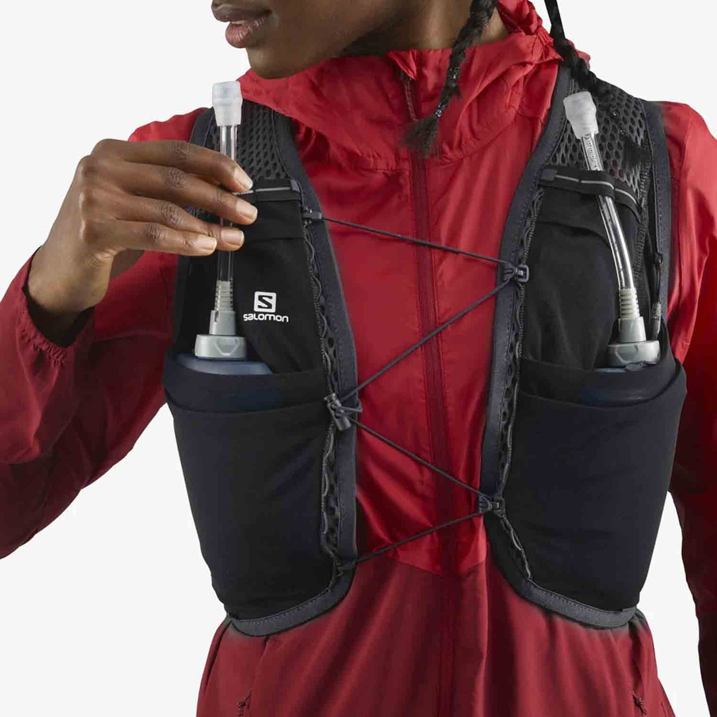 Salomon Active Skin 8 With Flasks Womens