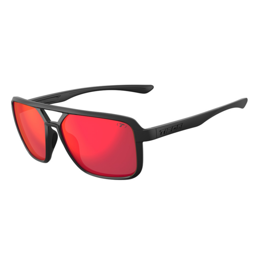 Tifosi Salto Blackout Smoke Red Sunglasses