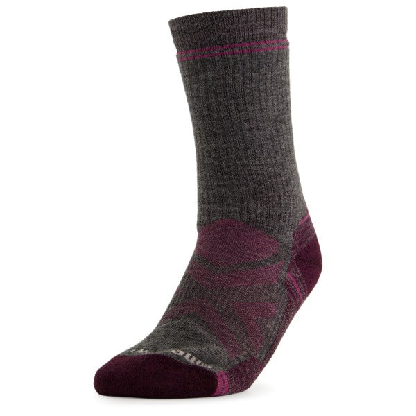Smartwool Hike Full Crew Purple/Grey Socks Womens
