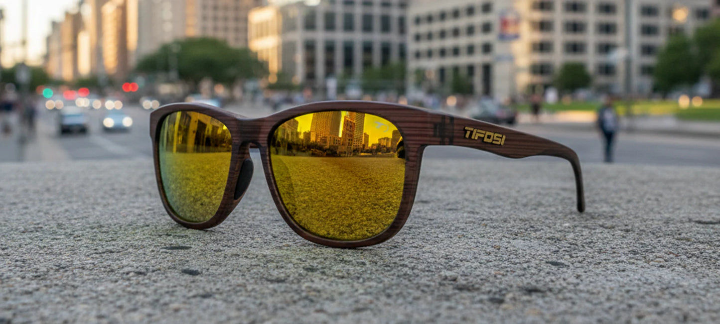 Tifosi Swank Woodgrain Sunglasses