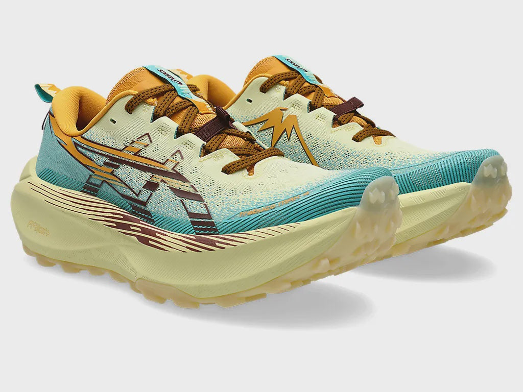 Asics Trabuco Max 4 Wheat Yellow/Dark Red Planet Mens