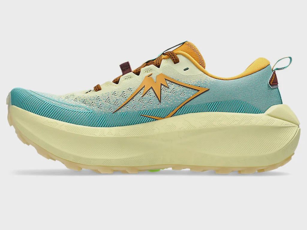 Asics Trabuco Max 4 Wheat Yellow/Dark Red Planet Mens